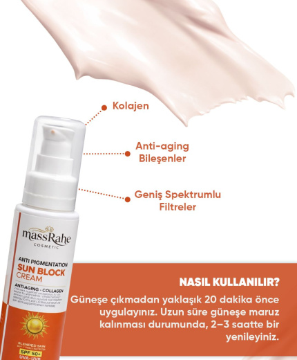 Leke Karşıtı Yüksek Koruma Güneş Kremi (50 ml)